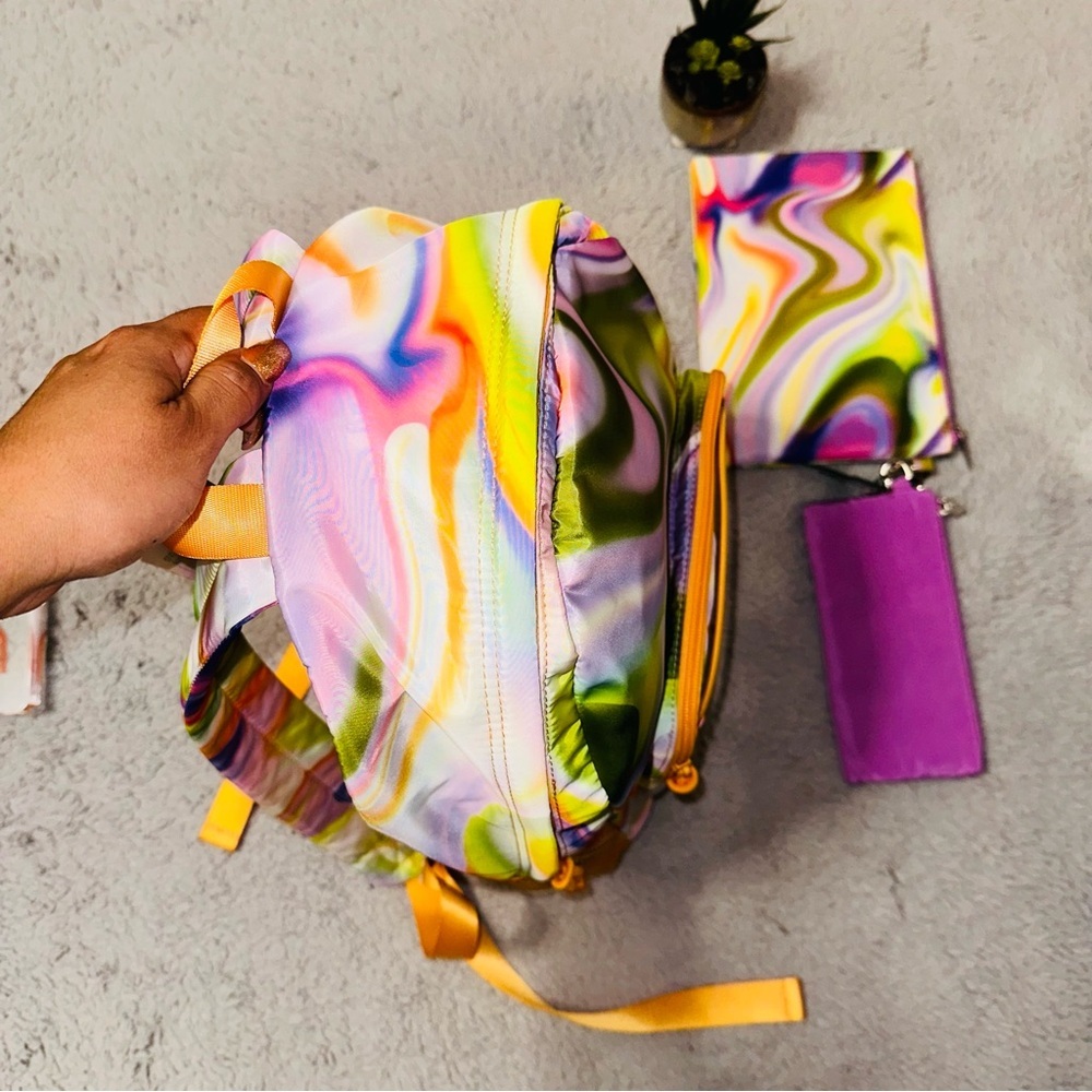 Tie dye backpack and pencil pouch - Picture 8 of 17
